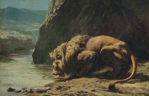 Napoje króla, 1881, 1922. autorstwa Briton Riviere