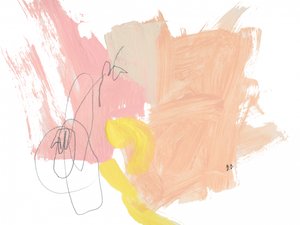 Nowoczesna abstrakcja w pastelowych barwach