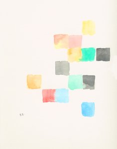 Bloki w pastelowych kolorach autorstwa Bronwyn Baker