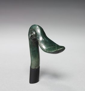 Zwieńczenie głowy kaczki, ok. 1400-1300 pne autorstwa Bronze Age