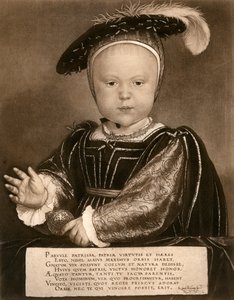 „Książę Edward, późniejszy król Edward VI”, ok. 1540, 1902. autorstwa Bruckmann