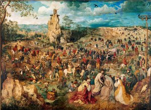 Chrystus niosący krzyż, 1564
