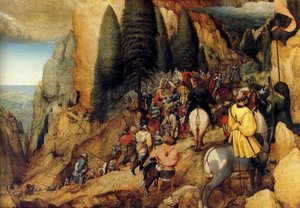 Nawrócenie św. Pawła autorstwa Bruegel