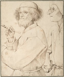 Malarz i Kupujący, 1565 autorstwa Bruegel