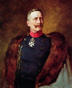 Portret cesarza Wilhelma II (1859-1941)