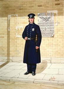 Funkcjonariusz policji w 1863 r.
