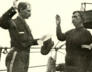 Porucznik Lewis ponownie rekrutuje Thomasa Dixona, wojna hiszpańsko-amerykańska, 19 czerwca 1898, 1899.