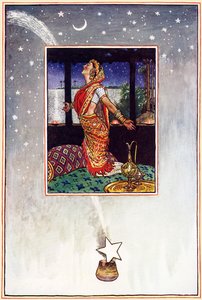 „Nie ma bryzy, która ochłodzi żar miłości” autorstwa Byam Shaw