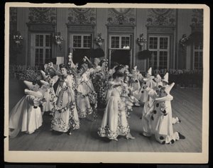 Taniec na James Hazen Hyde Ball, Nowy Jork, 31 stycznia 1905 (srebrny odbitka żelatynowa)