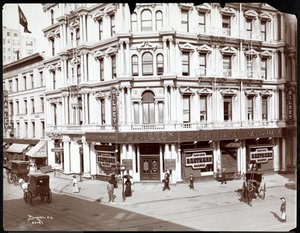 Gilsey House, Broadway i 29th Street, Nowy Jork, 1906 (srebrny odbitka żelatynowa) autorstwa Byron Company