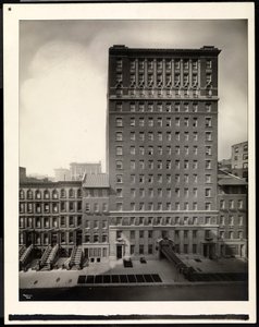 Hotel La Salle, 30 East 60th Street, Nowy Jork, 1920 (srebrny odbitka żelatynowa) autorstwa Byron Company