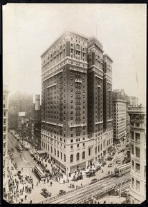 Hotel McAlpin, 34th Street i Broadway, Nowy Jork, 1912 r autorstwa Byron Company