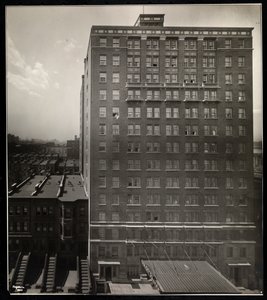 Hotel Robert Fulton, 228 West 71st Street, Nowy Jork, 1920 (srebrny odbitka żelatynowa) autorstwa Byron Company