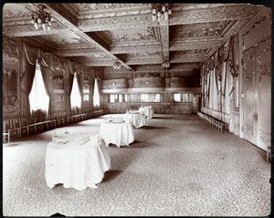 Recepcja w Hotelu Delmonico, 1902 (srebrny odbitka żelatynowa) autorstwa Byron Company