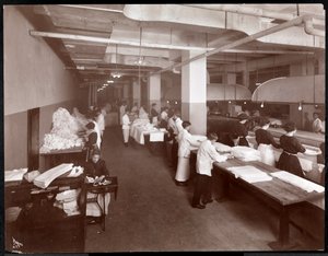Pralnia w Hotelu McAlpin, 1913 (srebrny odbitka żelatynowa)
