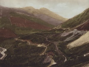 The Spiral Tunnels, Field Hill, Kolumbia Brytyjska (zdjęcie kolorowe)