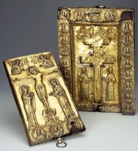 Relikwiarz Krzyża Świętego, koniec XI-początek XII wieku autorstwa Byzantine Byzantine