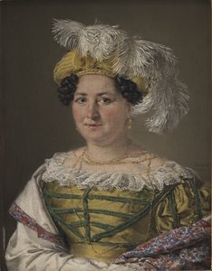 Portret pani Pauliny Hagen autorstwa C.A. Jensen