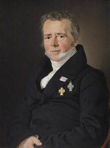 Portret naukowca Hansa Christiana Ørsted