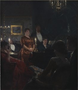 Portret pani Gumperd autorstwa C.A. Jensen