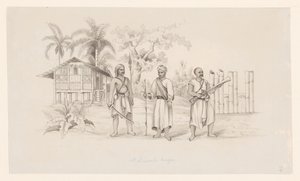 Wojska Atchinean (tytuł na obiekcie) autorstwa C.D. Wulf (attributed to)