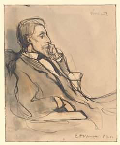 Portret Cornelisa van Rooyen autorstwa C.F. Hansen