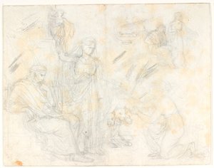 Psyche otrzymuje słoik od Proserpiny autorstwa C.G. Kratzenstein Stub