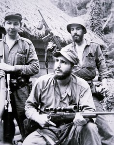 Fidel Castro w górach Sierra Maestra
