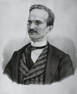 Portret Urbano Rattazziego (1808-1873), włoskiego polityka, litografia autorstwa J.B. and Brown J. Rowbotham