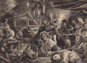 Scena w angielskim więzieniu autorstwa C.L. Doughty