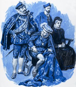 Franciszek II Francuski i książę Guise autorstwa C.L. Doughty