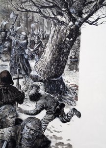 Zaryzykował gniew bogów, z "Bohaterów historii autorstwa C.L. Doughty