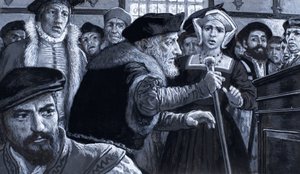 Na procesie: "Święty", który przeciwstawił się królowi autorstwa C.L. Doughty