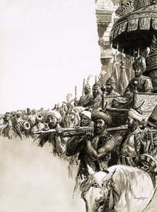 Sulejman Wspaniały został entuzjastycznie powitany przez mieszkańców Konstantynopola autorstwa C.L. Doughty