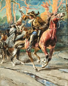 The Exploits of a Highwayman (gwasz na papierze) Po każdym z napadów William Page wydawał się być w stanie uciec - aż do następnej z jego śmiałych eskapad; jego pasmo sukcesów zostało przerwane podczas próby rabunku na Great North Road; autorstwa C.L. Doughty