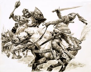 Król bez królestwa, Robert Bruce (gwasz na papierze)