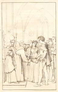 Axel i Valborg. III akt autorstwa Christoffer Wilhelm Eckersberg