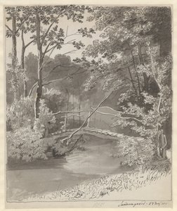Bro i Sanderumgaards mają autorstwa Christoffer Wilhelm Eckersberg
