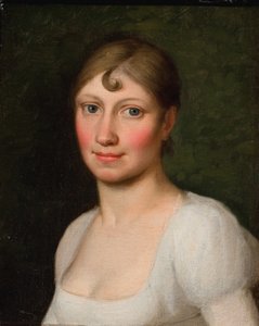 Christine Rebekka Eckersberg, z domu Hyssing, pierwsza żona artysty autorstwa Christoffer Wilhelm Eckersberg