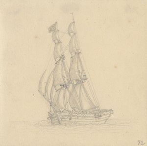 brygada autorstwa Christoffer Wilhelm Eckersberg