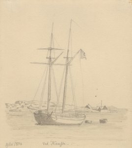 Szkuner autorstwa Christoffer Wilhelm Eckersberg