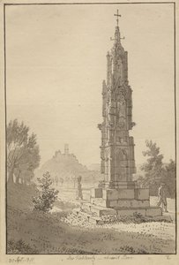 Hochkreuz koło Bonn autorstwa Christoffer Wilhelm Eckersberg