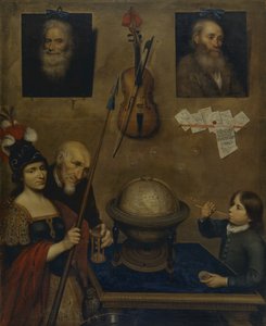 Motyw z „Jeppe på Bjerget” Ludviga Holberga, akt III, scena 3 autorstwa Christoffer Wilhelm Eckersberg