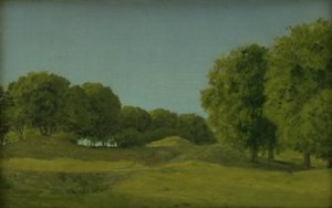 Studia z Deerpark pod Kopenhagą autorstwa Christoffer Wilhelm Eckersberg