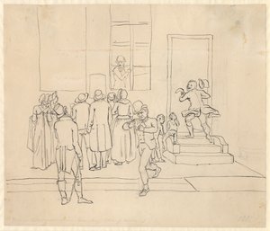 Poza kolekcją loterii autorstwa Christoffer Wilhelm Eckersberg