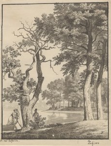Wyspa w Valsøelille, lipiec 1810 autorstwa Christoffer Wilhelm Eckersberg