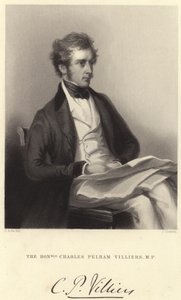 Szanowny Charles Pelham Villiers, MP (Grawerowanie) autorstwa C. A. du Val and Co.