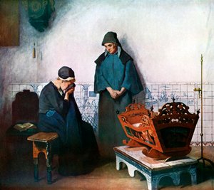 „Pusta kołyska”, 1911-1912 autorstwa C Bisschop