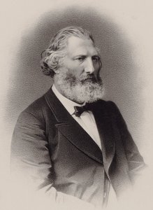 Portret kompozytora Auguste François Morel 1809-1881, ok. 1860. autorstwa C. Bornemann