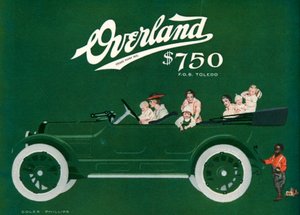 Reklama w magazynie Willys-Overland autorstwa C. Coles Phillips